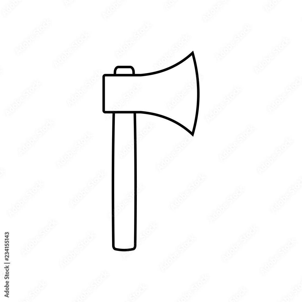 Axe outline icon. linear style sign for mobile concept and web design. Ax simple line vector icon. Symbol, logo illustration. Pixel perfect vector graphics Axe outline icon. linear style sign for mobile concept and web design. Ax simple line vector icon. Symbol, logo illustration. Pixel perfect vector graphics