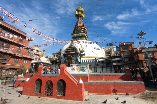 Kathesimbhu stupa, Kathmandu city, Nepal photo