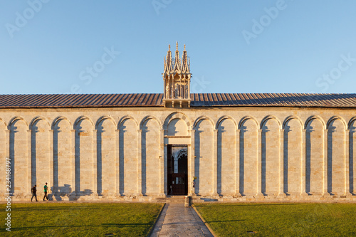 Bild auf Leinwand Campo Santo