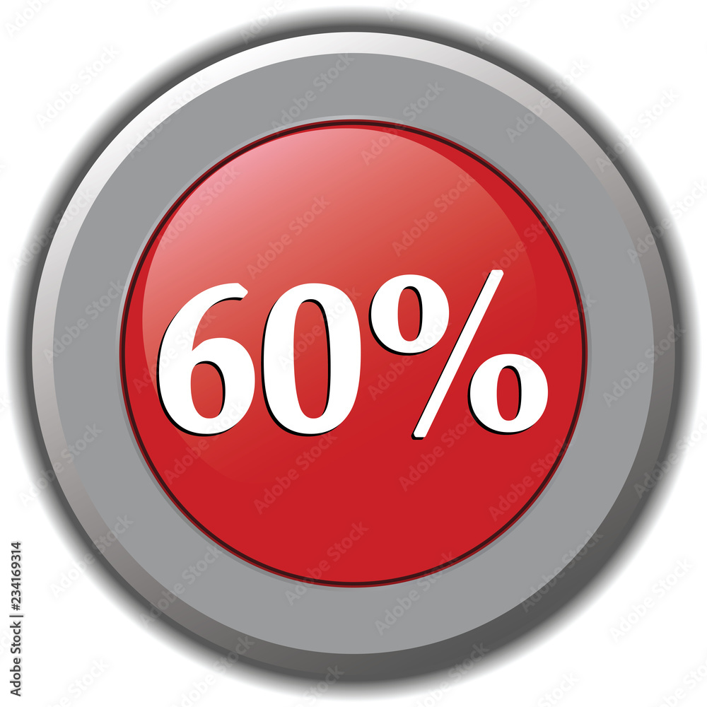 60 percent icon 60 percent icon