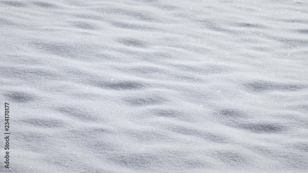 Fresh snow texture close-up backgrounds with falling snowflakes. Fresh snow texture close-up backgrounds with falling snowflakes.