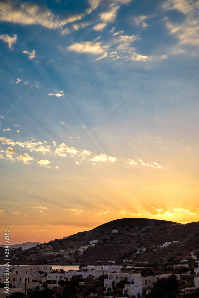 Fototapeta premium Sonnenuntergang am Meer