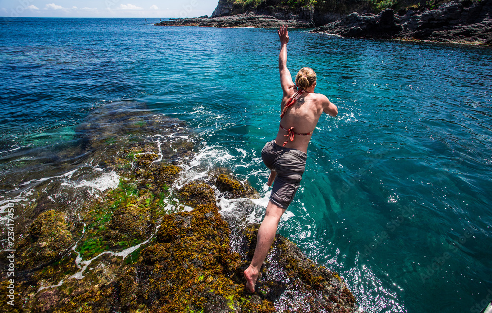 Fototapeta premium Azores Island Adventure Travel