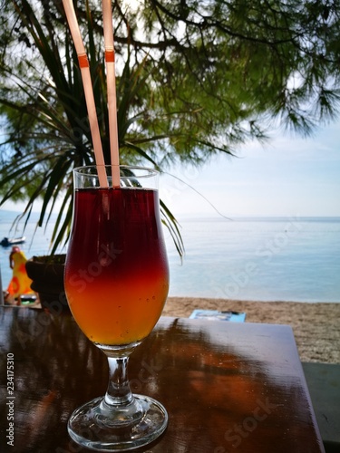 Drink na plaży