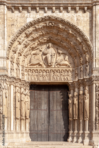 Obraz na płótnie Cathedral Notre-Dame de Chartres