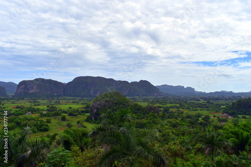 scenic view of vinales valley