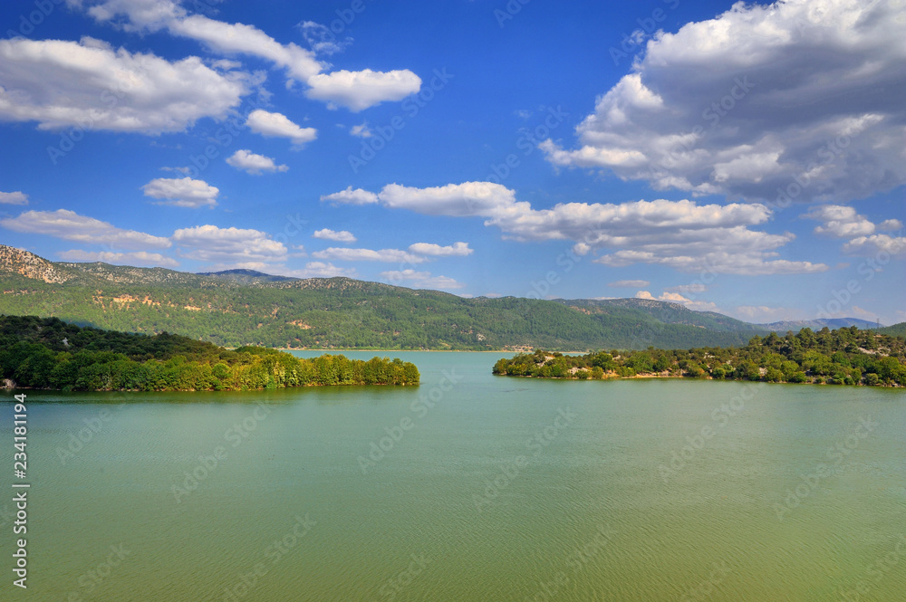 Kovada Lake, Egirdir, isparta Turkey-Kovada lake Natioanal Park