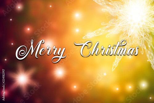 Merry Cristmas - card. Abstract  background.