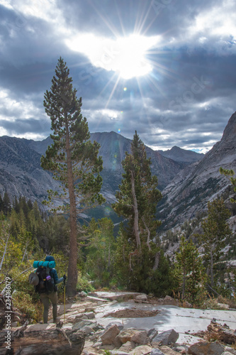 View from John Muir Trail