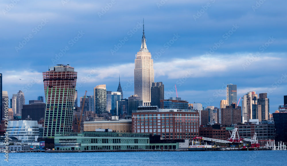 Empire State Building, View from Hoboken