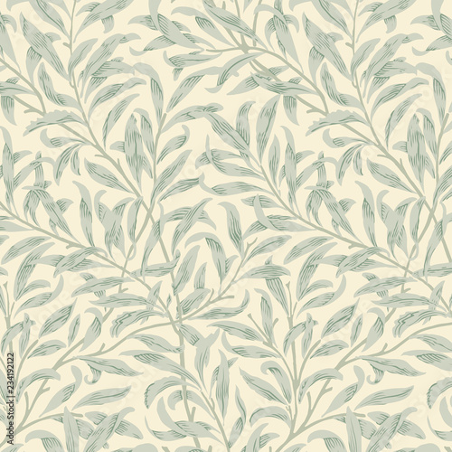 Willow Bough by William Morris (1834-1896). Original from the MET Museum. Digitally enhanced by rawpixel.