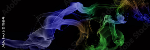 Abstract color smoke for background