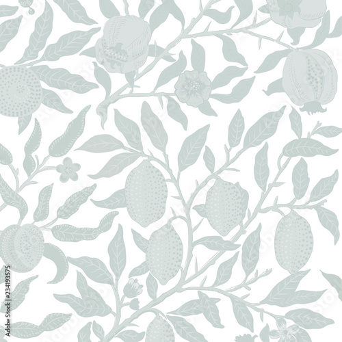 Fruit or Pomegranate by William Morris (1834-1896). Original from The MET Museum. Digitally enhanced by rawpixel.