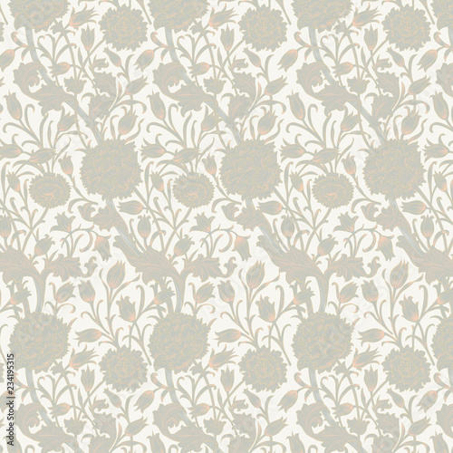 Wild Tulip by William Morris (1834-1896). Original from The MET Museum. Digitally enhanced by rawpixel.