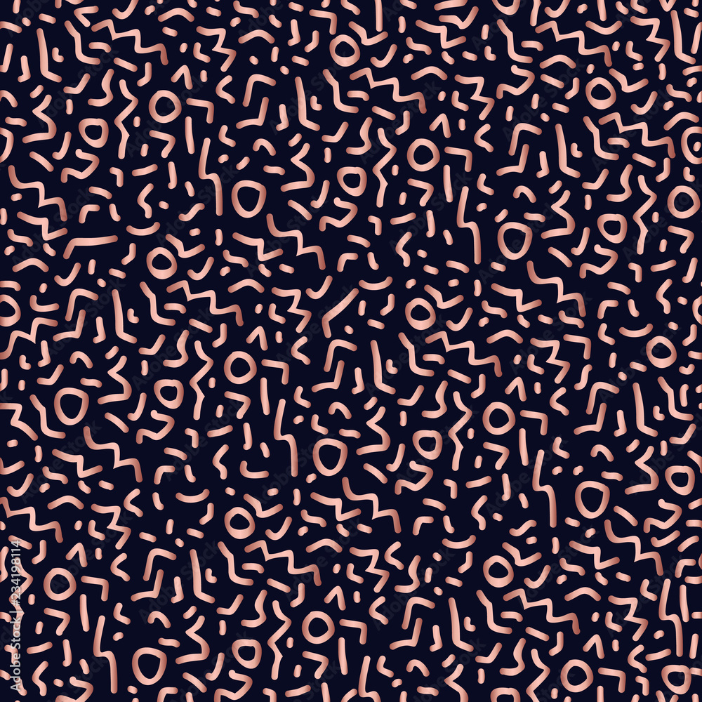 Copper 80s retro seamless pattern background Copper 80s retro seamless pattern background