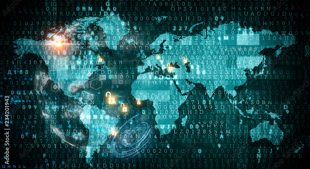 Fototapeta premium Technologies for connection. Mixed media