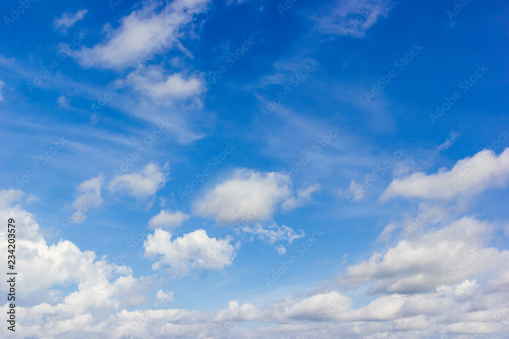 Blue sky with could Blue sky with could