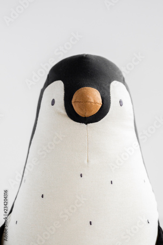 Slika na platnu Black and White Plush Penguin