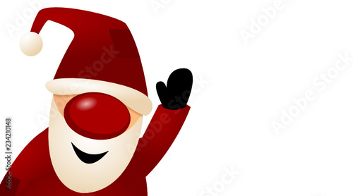 Frohe Weihnachten mit Santa Claus