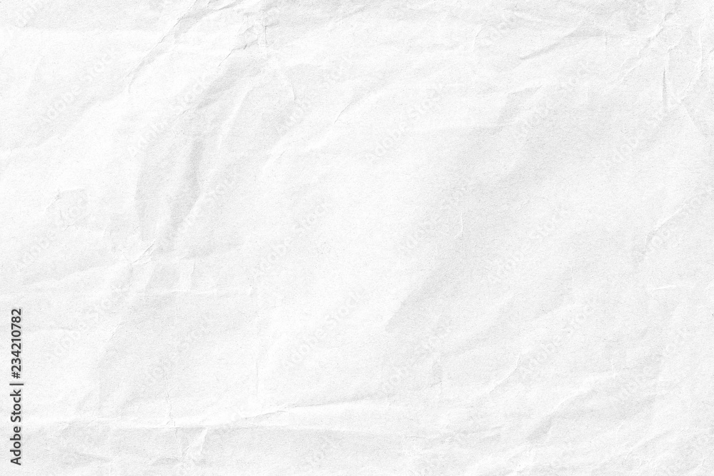 Crumpled white paper texture Crumpled white paper texture