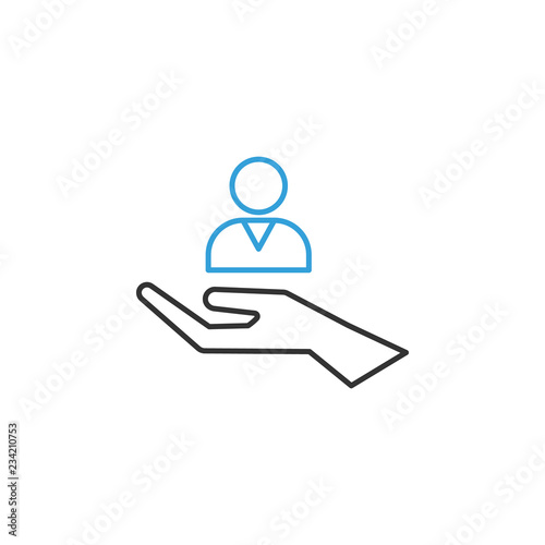 Free Download finance, support 2 colored line icon. Simple colored element illustration. support icon outline symbol design from finance set - GFXLoad