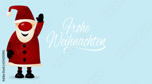 Weihnachtsmann Frohe Weihnachten