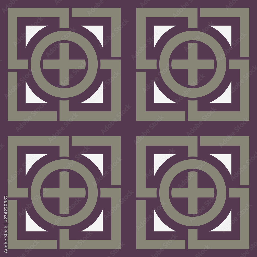 Vector Asian Geometric Pattern Vector Asian Geometric Pattern