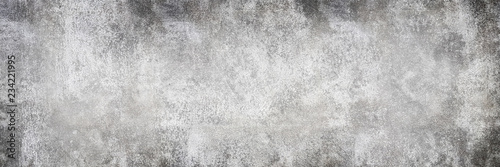 Panel kuchenny z motywem Wide gray concrete wall abstract background