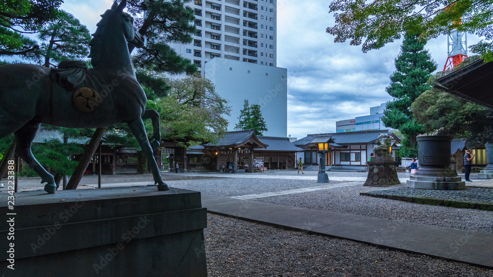 Naklejka premium 宇都宮二荒神社