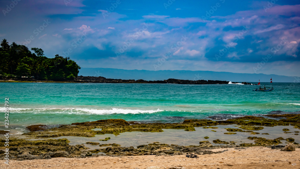 Sawarna Beach, Indonesia