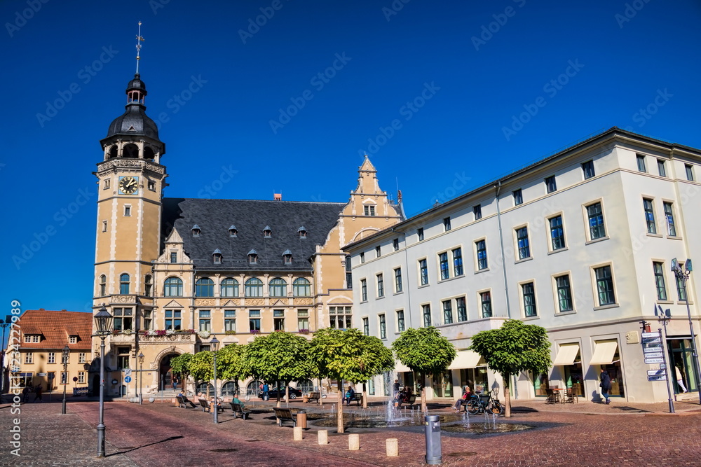 Obraz premium Köthen, Marktplatz