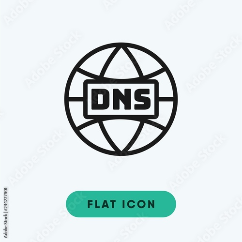 Dns vector icon