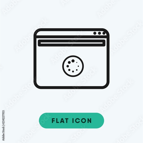Loading vector icon © Premium Icons