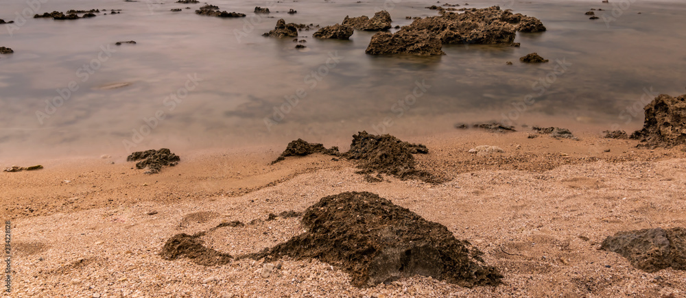 Obraz premium Sawarna Beach, Indonesia