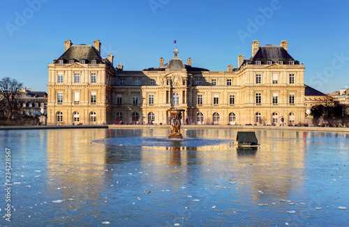 Luxembourg Palace in Jardin du Luxembourg, Paris, France