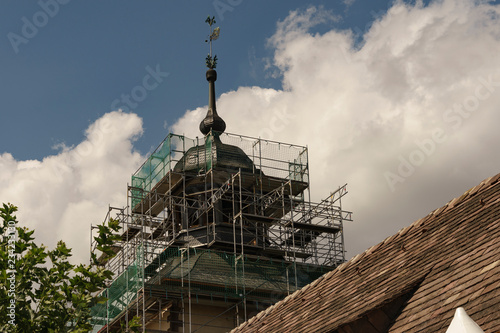 Renovierung am Kloster Corvey