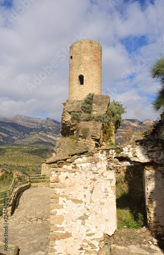 La Baronia Sant Oisme, Noguera, Lleida, province, Catalonia, Spain, photo