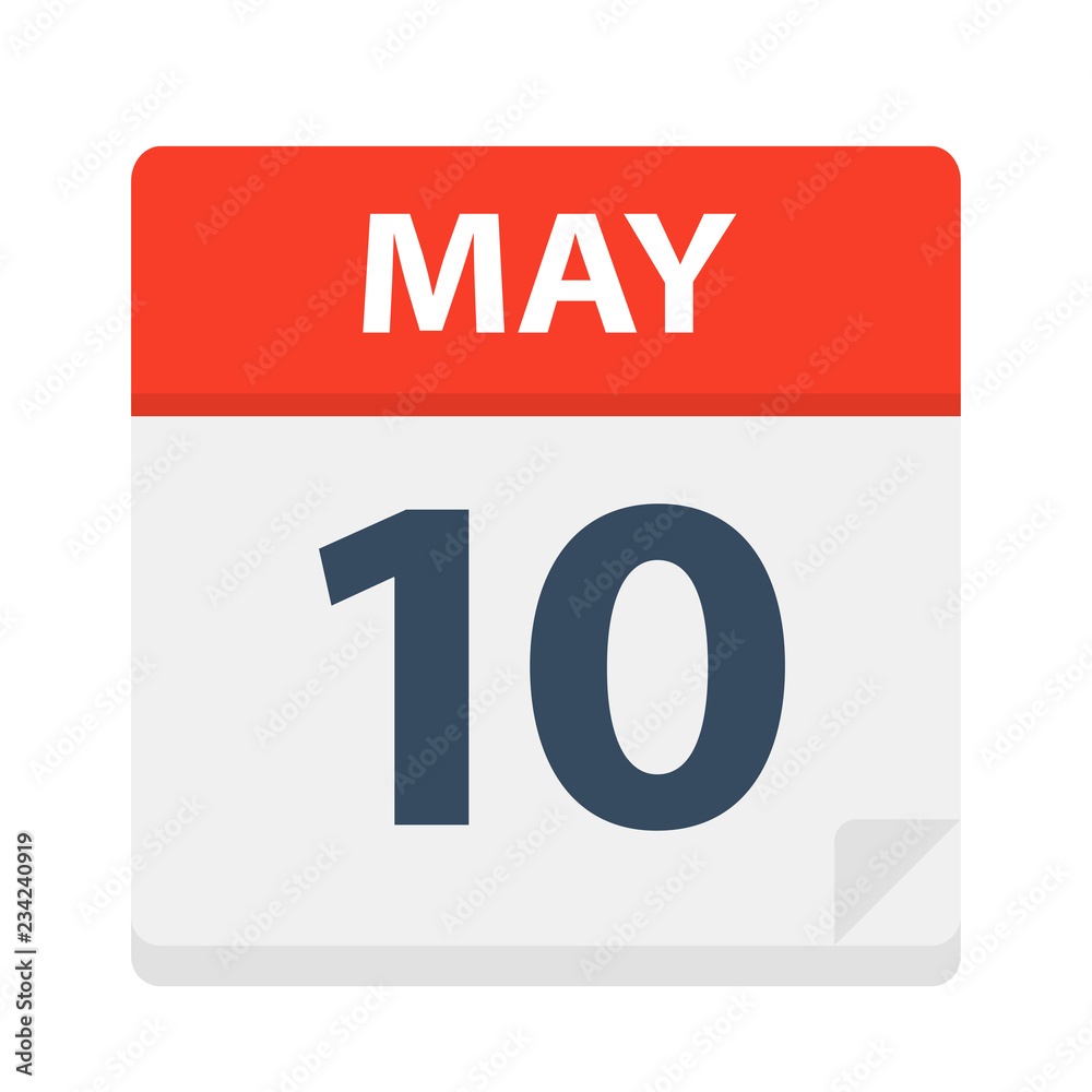 May 10 - Calendar Icon May 10 - Calendar Icon