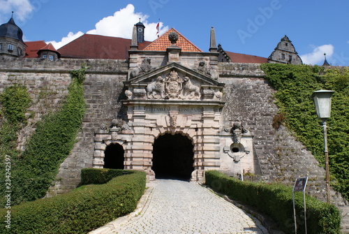 Festung Rosenberg Eingangsportal Eingangstor photo