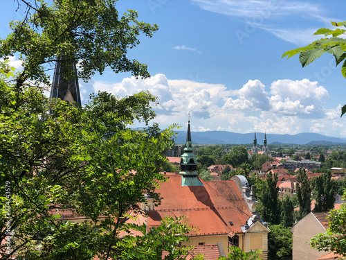 Old town of Ljubljana photo