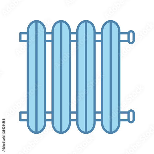 Radiator color icon