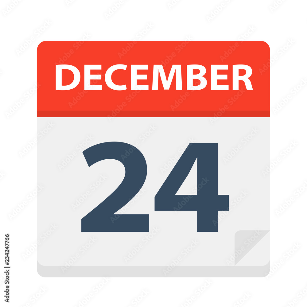 December 24 - Calendar Icon December 24 - Calendar Icon