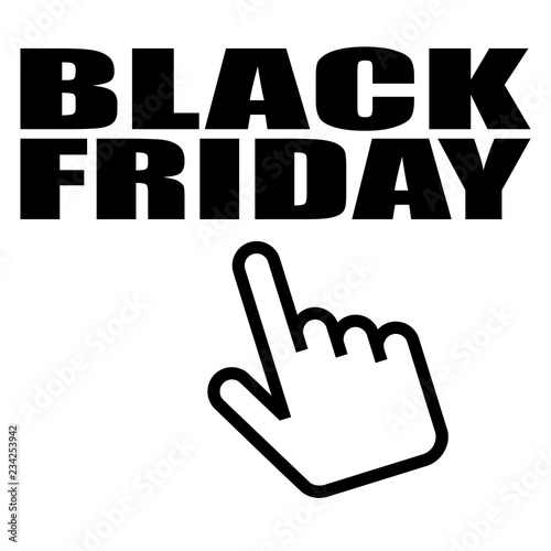 Logo black friday.