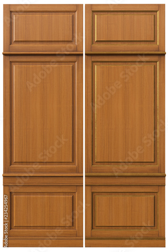 Texture of wood panels as a background. photo