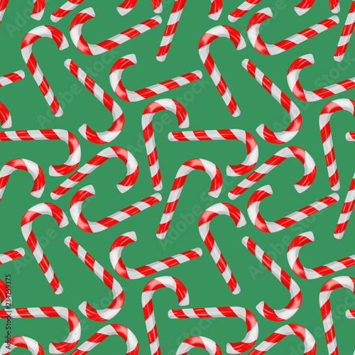 christmas candy pattern new year vector background