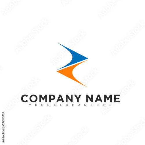 Free Download Simple minimalistic modern professional logo design of technology vector EPS illustrator template - GFXLoad