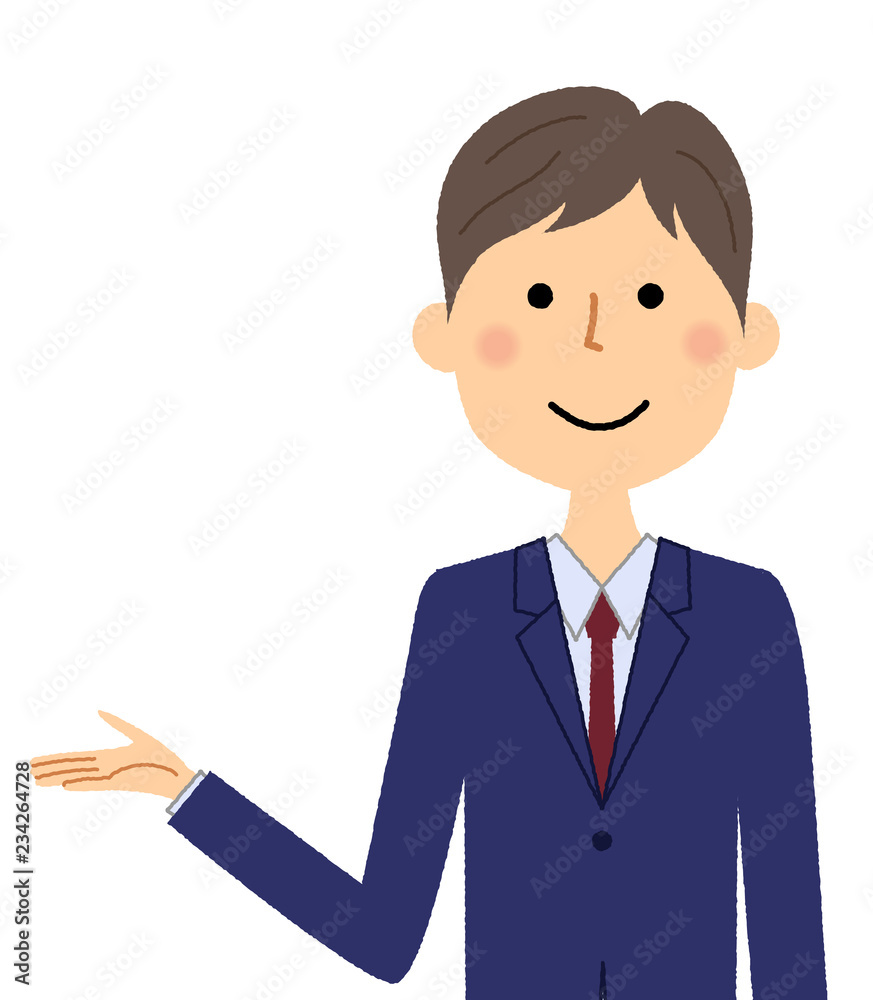 ビジネスマン　説明