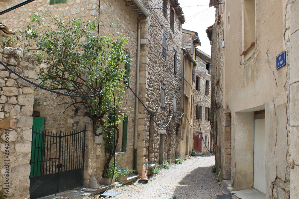 Fototapeta premium VILLAGE DE BUIS LES BARONNIES - DROME PROVENCALE