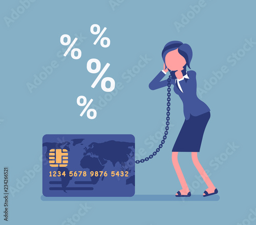 Credit card, female cardholder percentage rate problem