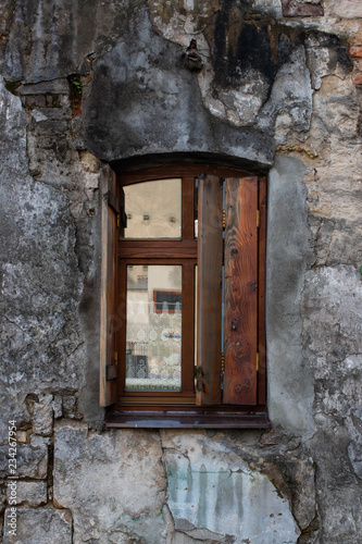 window in the old house